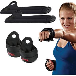SPRI Wrist Weights Thumblock Arm Weights Set for Women & Men (Available in 2lb or 4lb Sets)(4 lbs (2 lbs Each))