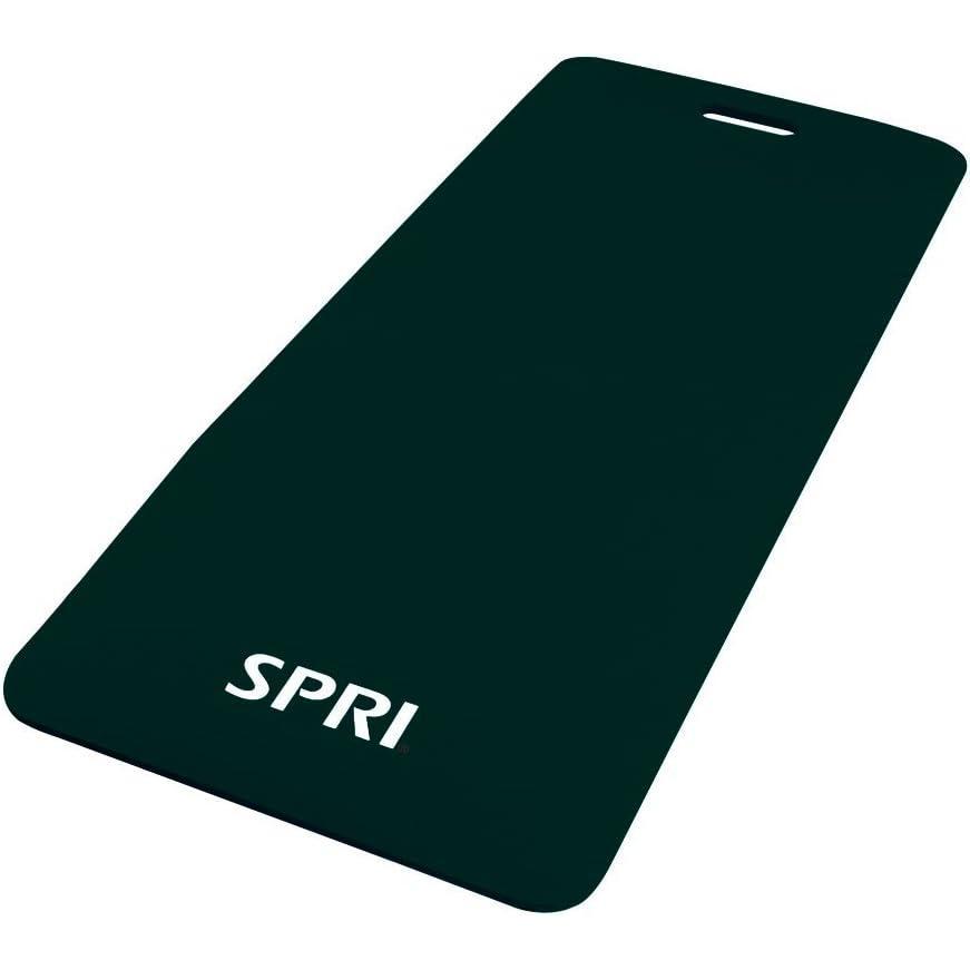 imageSPRI Exercise Mat for Fitness Yoga Pilates Stretching amp Floor Exercises 46L x 20W x 12Inch Thick