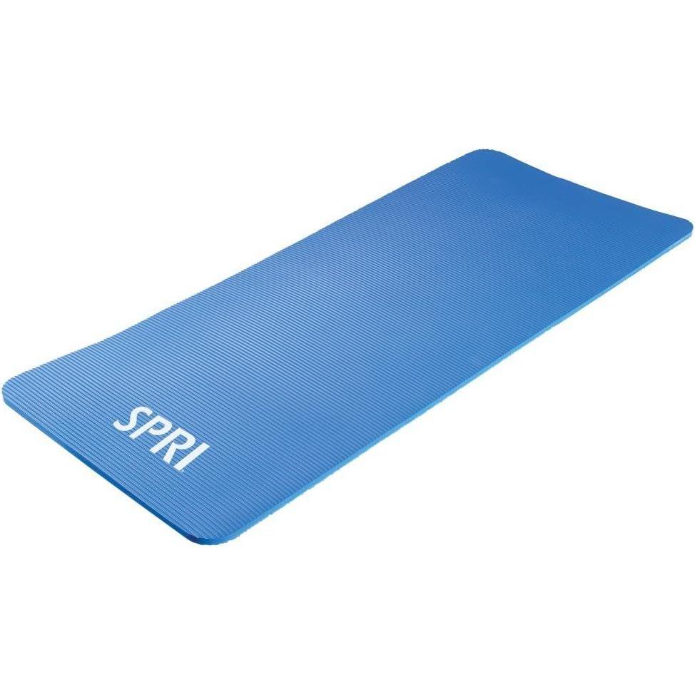 imageSPRI Pro Exercise Mat for Fitness Yoga Pilates Stretching amp Floor Exercises Available in 55 or 71L x 24W x 0625Inch Thick