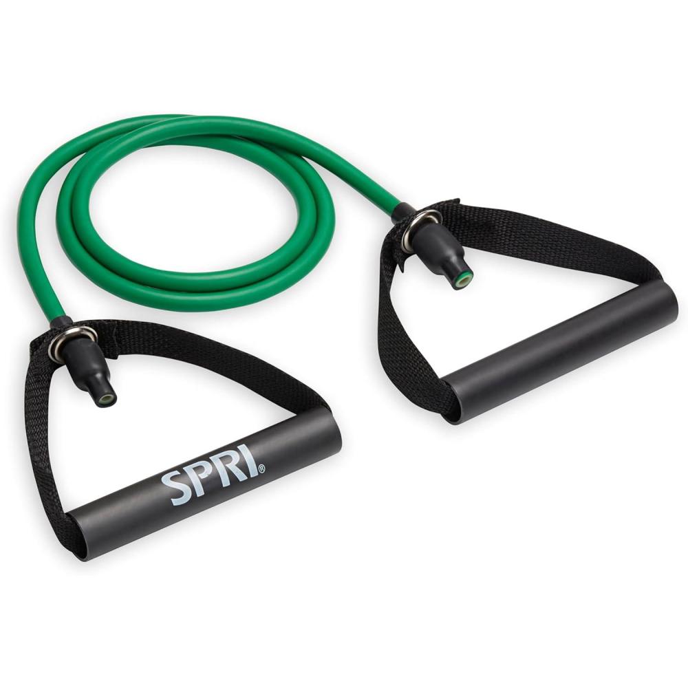 imageSPRI Xertube Resistance Bands with Handles All Exercise Cords Sold Separately with Home Gym Workout Fitness Door Anchor Attachment OptionLight