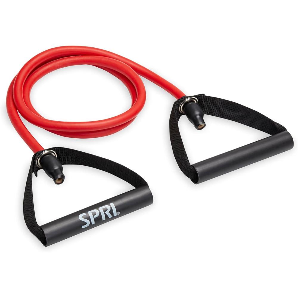 imageSPRI Xertube Resistance Bands with Handles  All Exercise Cords Sold Separately with Home Gym Workout Fitness Door Anchor Attachment OptionMedium