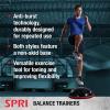 SPRI Balance Trainer Dome Shape Half-Exercise Ball with Non-Skid Base – Pro (65cm) or Sport (50cm) for Balance Training, Strength Building, Toning, and Improved Flexibility(Pro (65cm))
