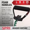 SPRI Braided Xertube Resistance Bands – Premium Exercise Band for Men & Women – Workout Equipment for Home Gym Fitness Training – Comfort Grip for Strength, Weights, and Resistance(ULTRA HEAVY)