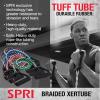 SPRI Braided Xertube Resistance Bands – Premium Exercise Band for Men & Women – Workout Equipment for Home Gym Fitness Training – Comfort Grip for Strength, Weights, and Resistance(LIGHT)