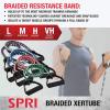 SPRI Braided Xertube Resistance Bands – Premium Exercise Band for Men & Women – Workout Equipment for Home Gym Fitness Training – Comfort Grip for Strength, Weights, and Resistance(ULTRA HEAVY)