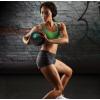 SPRI Dead Weight Slam Ball – Durable Sand-Filled No-Bounce Heavy Duty Ball for Tossing, Slamming, Core Strength Training, Endurance, and General Fitness – Easy to Read Weight Label(20-Pound (Green) – OLD)