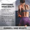SPRI Dumbbells Hand Weights Set of 2 – Vinyl Coated Exercise & Fitness Dumbbell for Home Gym Equipment Workouts Strength Training Free Weights for Women, Men (1-10 Pound, 12, 15, 18, 20 lb)((G) Purple | 7-Pound)
