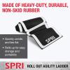 SPRI Roll-Out Agility Ladder Speed Training Equipment – Workout Exercise Fitness Equipment for Sports: Soccer, Football, Baseball, Basketball, Hockey, Boxing, Tennis, Softball