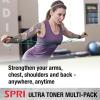SPRI Ultra Toner Figure 8 Resistance Band with Padded Handles Great for Stretch, Exercise, Fitness Training, Yoga, Resistance Weights, Therapy, Gym or Home Workout Equipment.(Multi-Pack)