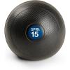 SPRI Dead Weight Slam Ball – Durable Sand-Filled No-Bounce Heavy Duty Ball for Tossing, Slamming, Core Strength Training, Endurance, and General Fitness – Easy to Read Weight Label(15-Pound (Blue) – OLD)