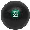 SPRI Dead Weight Slam Ball – Durable Sand-Filled No-Bounce Heavy Duty Ball for Tossing, Slamming, Core Strength Training, Endurance, and General Fitness – Easy to Read Weight Label(20-Pound (Green) – OLD)