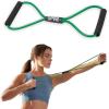 SPRI Ultra Toner Figure 8 Resistance Band with Padded Handles Great for Stretch, Exercise, Fitness Training, Yoga, Resistance Weights, Therapy, Gym or Home Workout Equipment.(Light)