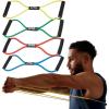 SPRI Ultra Toner Figure 8 Resistance Band with Padded Handles Great for Stretch, Exercise, Fitness Training, Yoga, Resistance Weights, Therapy, Gym or Home Workout Equipment.(Multi-Pack)
