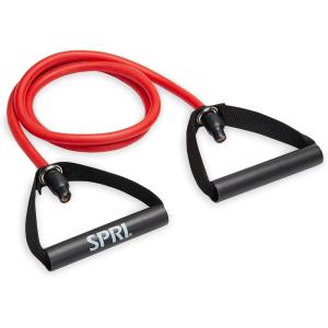 SPRI Xertube Resistance Bands with Handles – All Exercise Cords Sold Separately with Home Gym Workout Fitness Door Anchor Attachment Option(Medium)