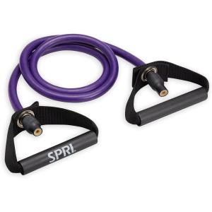 SPRI Xertube Resistance Bands with Handles – All Exercise Cords Sold Separately with Home Gym Workout Fitness Door Anchor Attachment Option(Ultra Heavy)