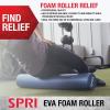 SPRI Foam Roller Medium Density Closed Cell EVA Foam (Available in 12 & 36-Inch Lengths)