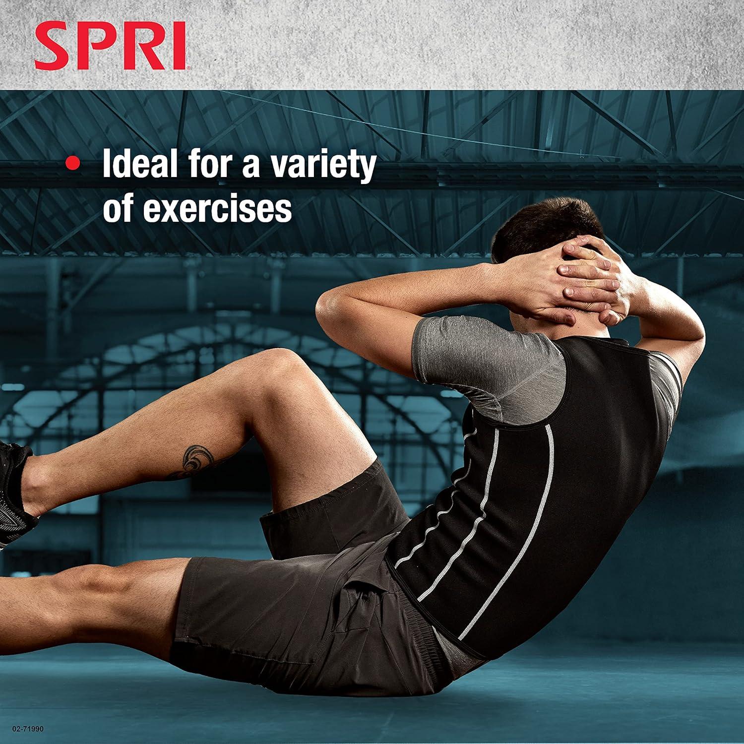 imageSPRI Mens Sauna Vest Comfortable and Durable Neoprene Fabric with FullZip Design for Everyday Use Fitness amp RunningLarge