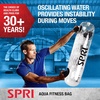 SPRI Aqua Water Weight Workout Bag – Inflation Air Pump and Handles Strength Training Exercise Home Gym Equipment – Portable and Adjustable Heavy Duty Fitness – 45lbs Max